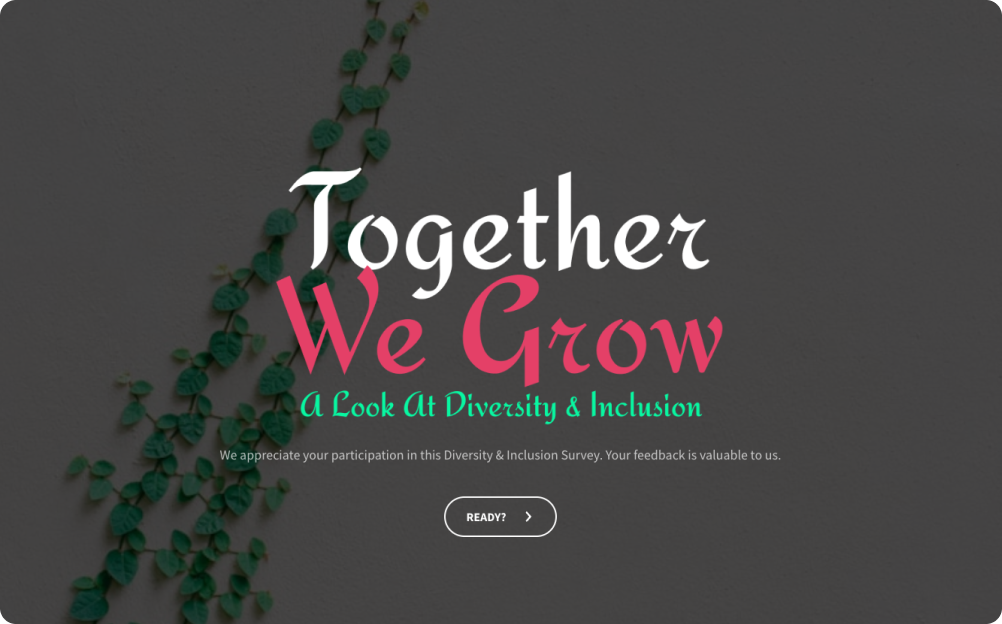  Diversity & Inclusion Survey For Free 
