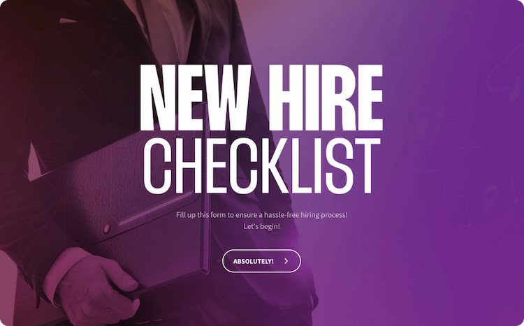 New Hire Checklist Template