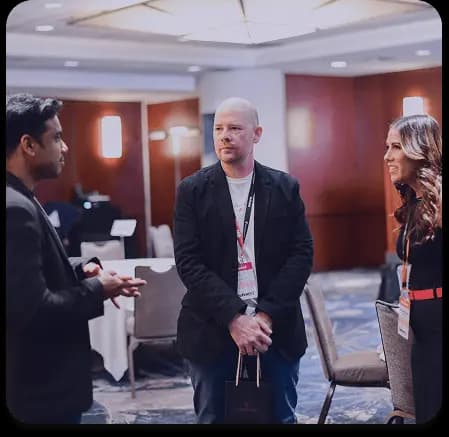 Intimate gathering of CX executives at SurveySparrow event in San Francisco